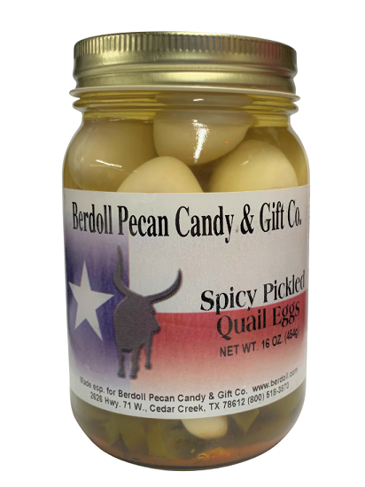 SPICY PICKLED QUAIL EGGS